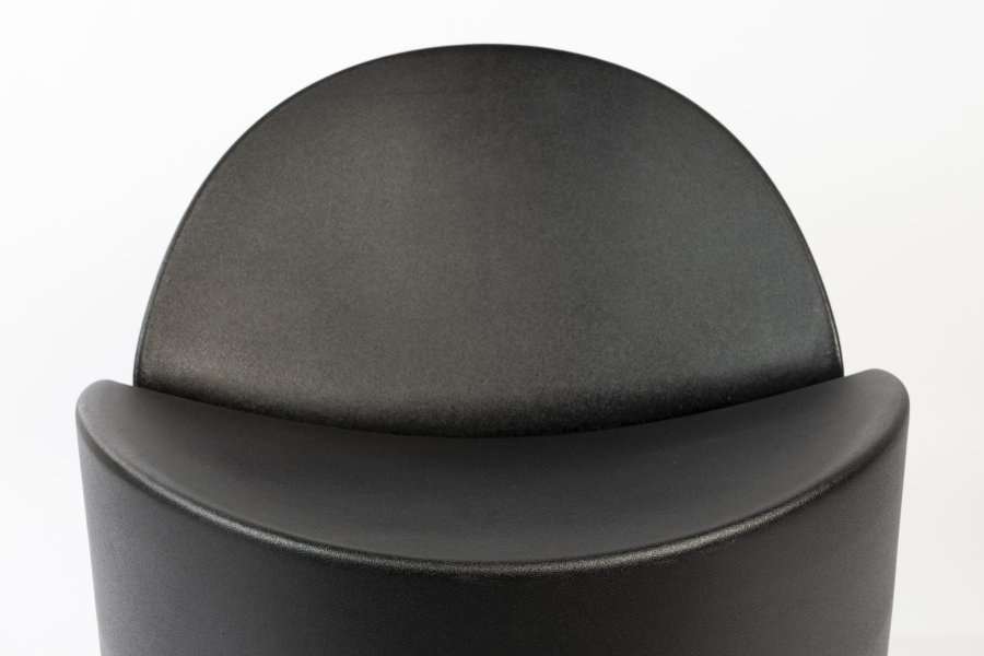 ZUIVER Bloom udendrs loungestol - sort genanvendt exopixel