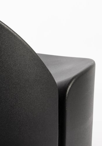 ZUIVER Bloom udendrs loungestol - sort genanvendt exopixel