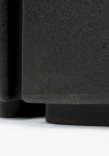 ZUIVER Bloom udendrs loungestol - sort genanvendt exopixel