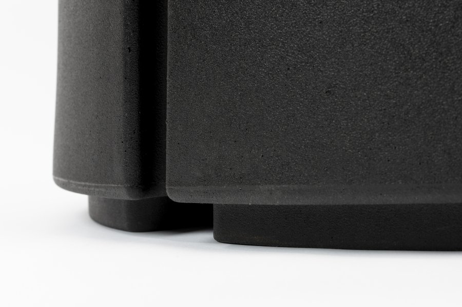 ZUIVER Bloom udendrs loungestol - sort genanvendt exopixel