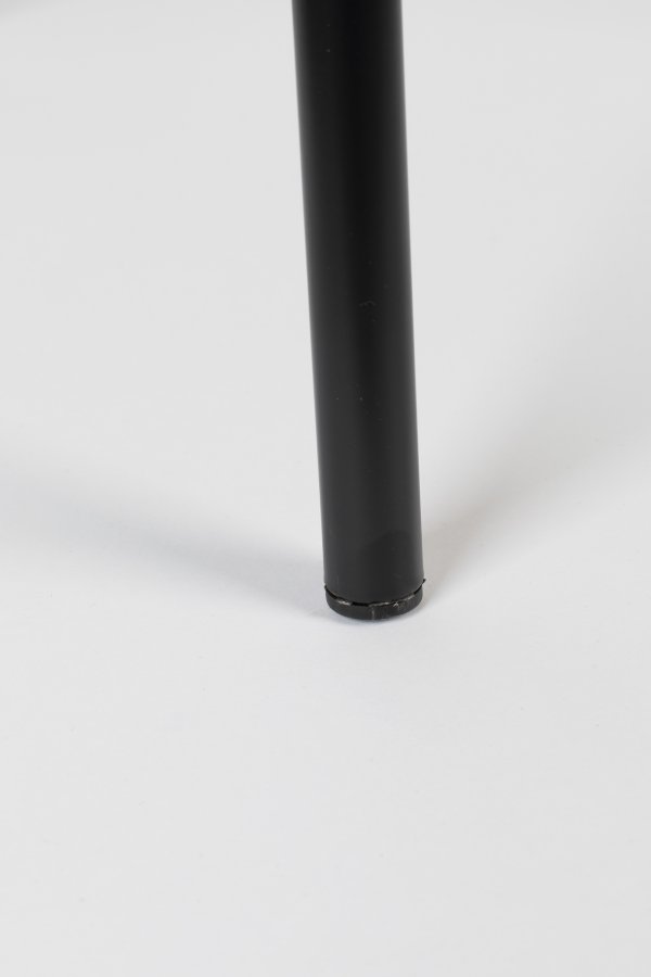 BOLD MONKEY Don't Stop The Webbing spisebordsstol - natur rattan, sort bgetr, polyester og jern