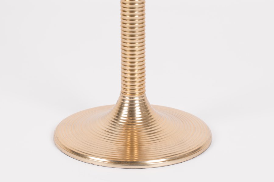 BOLD MONKEY Hypnotising Round sidebord, rund - guld aluminium (37)