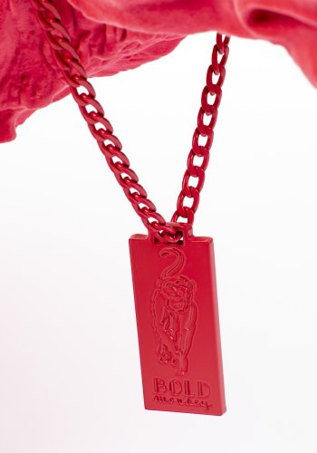 BOLD MONKEY Dope as hell sofabordet - rgsort glas og pink panter harpiks (90x40)