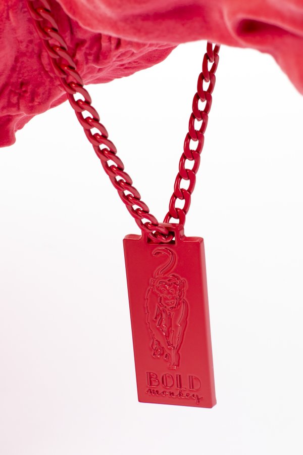 BOLD MONKEY Dope as hell sofabordet - rgsort glas og pink panter harpiks (90x40)