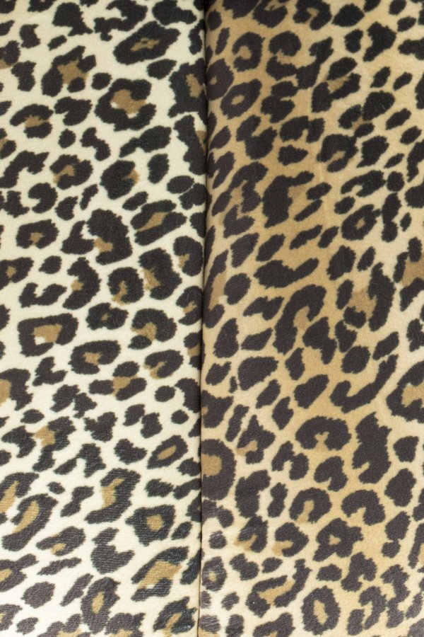 BOLD MONKEY Where The Sun Doesn't Shine drejestol - brun multifarvet panterprint polyester/guld stl