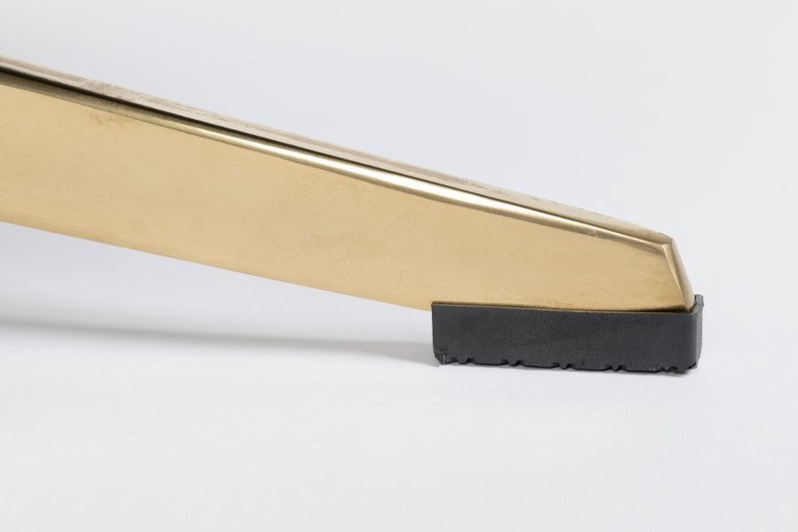 BOLD MONKEY Where The Sun Doesn't Shine drejestol - brun multifarvet panterprint polyester/guld stl