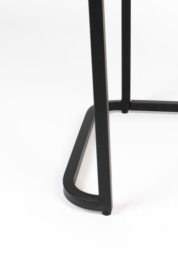 BOLD MONKEY Ava Morgana barskab, m. 2 lger, 1 skuffe, spejl - brun krokodilleskind PU, messing stl