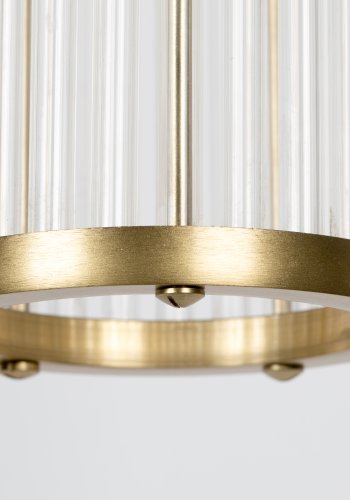 BOLD MONKEY  Angel on fire loftlampe, M - klar akryl og messing aluminium