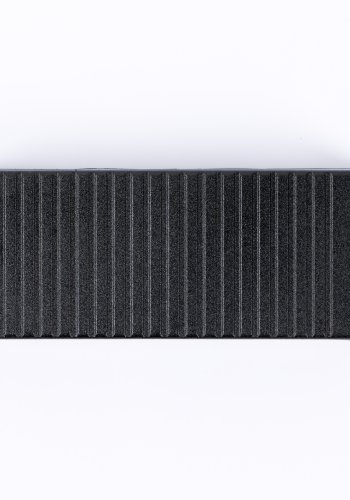 BOLD MONKEY Stay Badass LED neon lysskilt, kvadratisk - rd PVC og akryl (80x80)