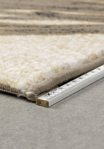 BOLD MONKEY The legend of Koi gulvtppe, rektangulr - beige/sort/gr polypropylen/decolan 160x230 