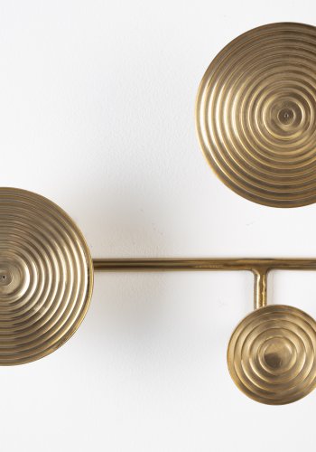 BOLD MONKEY Hypnotising knagerkke - messing aluminium/jern