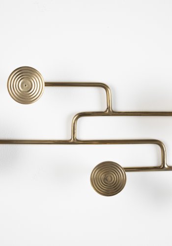 BOLD MONKEY Hypnotising knagerkke - messing aluminium/jern