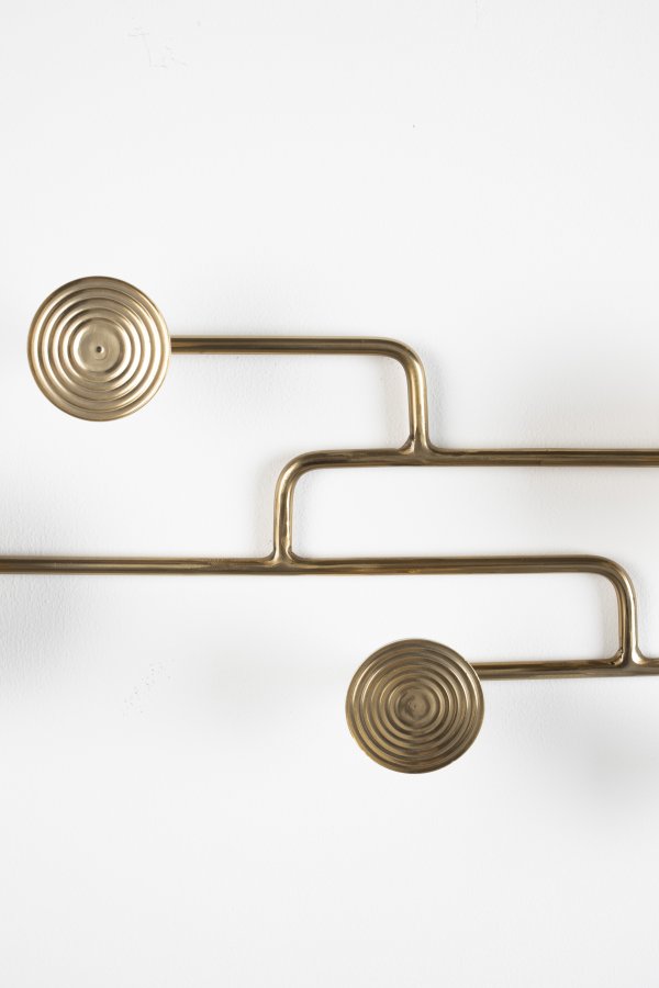 BOLD MONKEY Hypnotising knagerkke - messing aluminium/jern