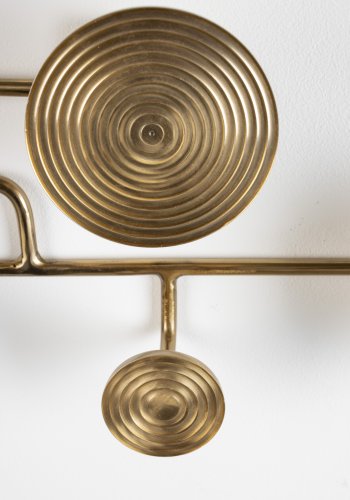 BOLD MONKEY Hypnotising knagerkke - messing aluminium/jern