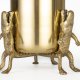 BOLD MONKEY Surrounded by crocodiles vase M, rund - guld aluminium (H:24)