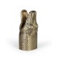 BOLD MONKEY See You Later Alligator vase - guld aluminium (H:35)