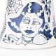 BOLD MONKEY Liberty Matters vase - bl keramik (H:31)