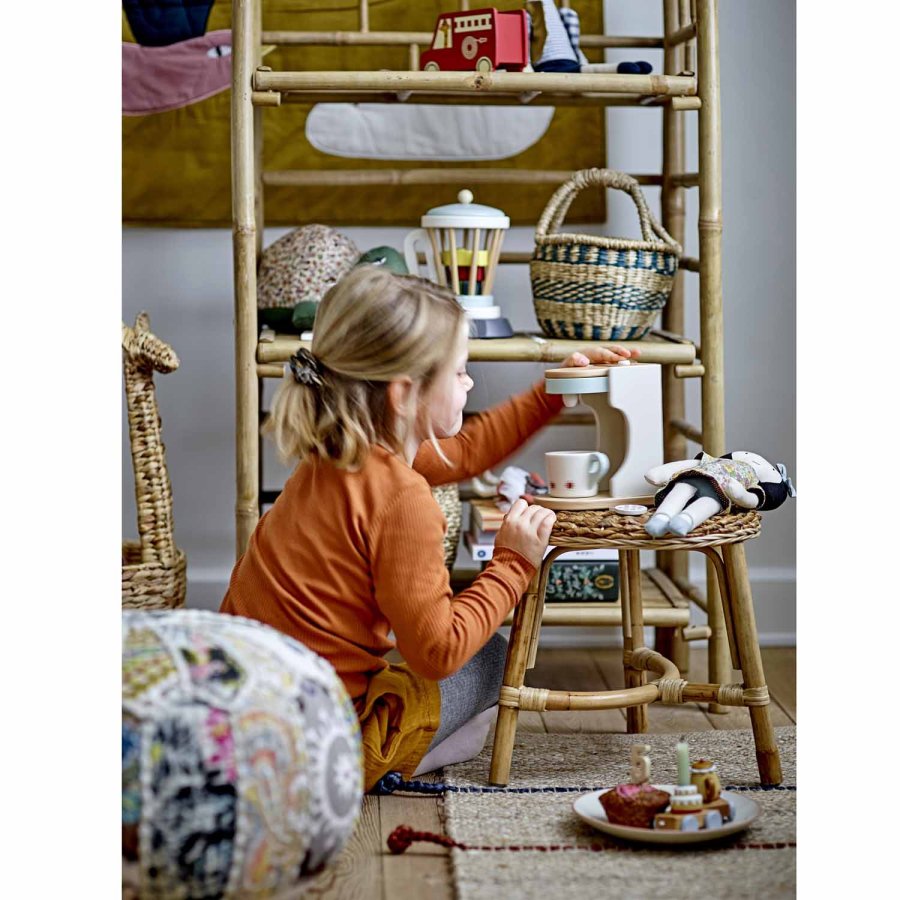 BLOOMINGVILLE MINI Zep bogreol, m. 3 hylder - natur bambus