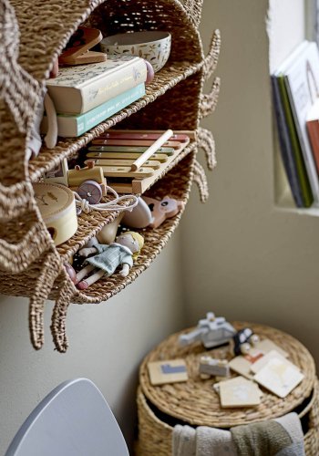 BLOOMINGVILLE MINI Gugga brnestol - gr krydsfiner og jern