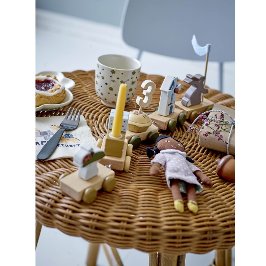 BLOOMINGVILLE MINI Gugga brnestol - gr krydsfiner og jern