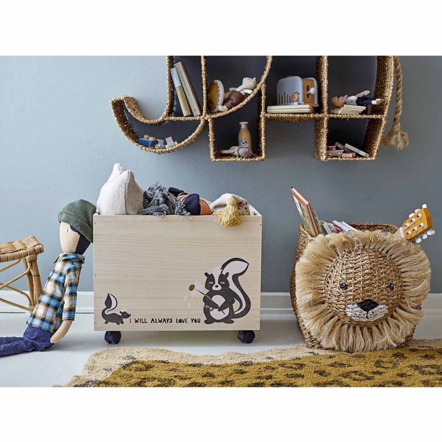 BLOOMINGVILLE MINI Harrison kurv - natur bakuangrs