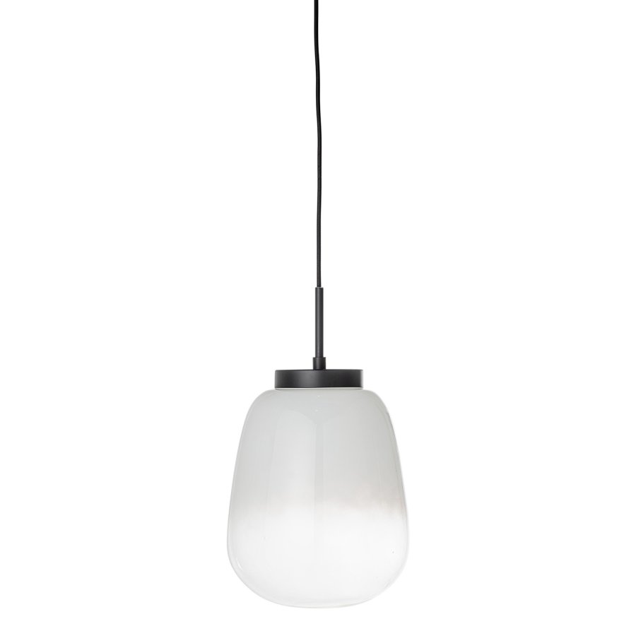 BLOOMINGVILLE Ece pendel loftslampe, rund - hvidt glas ( 25)