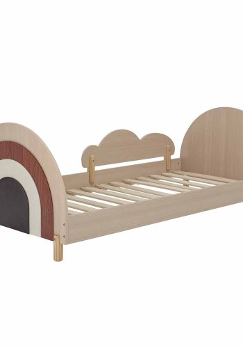 BLOOMINGVILLE MINI Charli juniorseng - brun MDF/fyrretr (204x94)