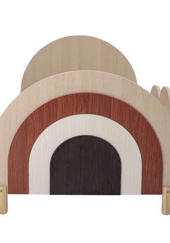 BLOOMINGVILLE MINI Charli juniorseng - brun MDF/fyrretr (204x94)