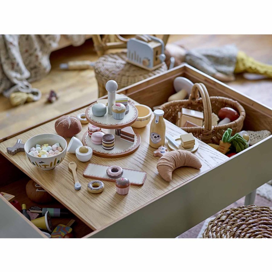 BLOOMINGVILLE MINI Charli juniorseng - brun MDF/fyrretr (204x94)