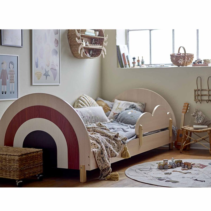 BLOOMINGVILLE MINI Charli juniorseng - brun MDF/fyrretr (204x94)