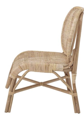 BLOOMINGVILLE Rosen loungestol, u. armln - natur rattan