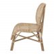 BLOOMINGVILLE Rosen loungestol, u. armln - natur rattan
