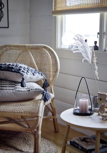 BLOOMINGVILLE Rosen loungestol, u. armln - natur rattan