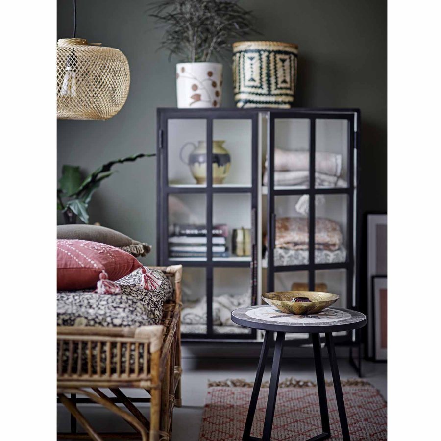 BLOOMINGVILLE Rodi pendel loftslampe, rund - natur bambus ( 42)