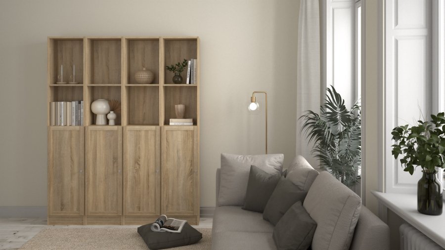 TVILUM Basic lge - egetrsfarvet (H:95.7)