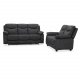 Boston recliner 3 personers Biograf sofa, gr stof
