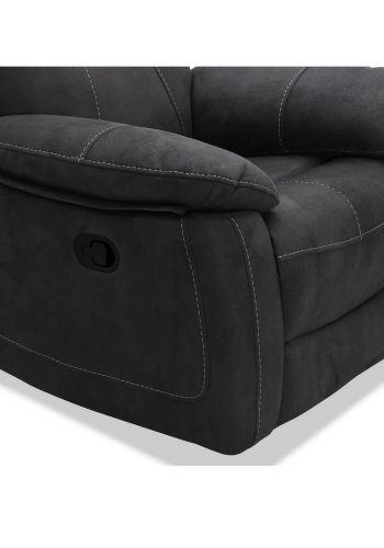 Boston recliner lnestol, gr stof