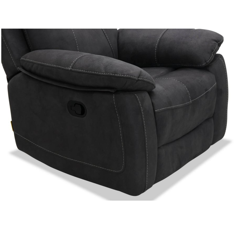 Boston recliner lnestol, gr stof