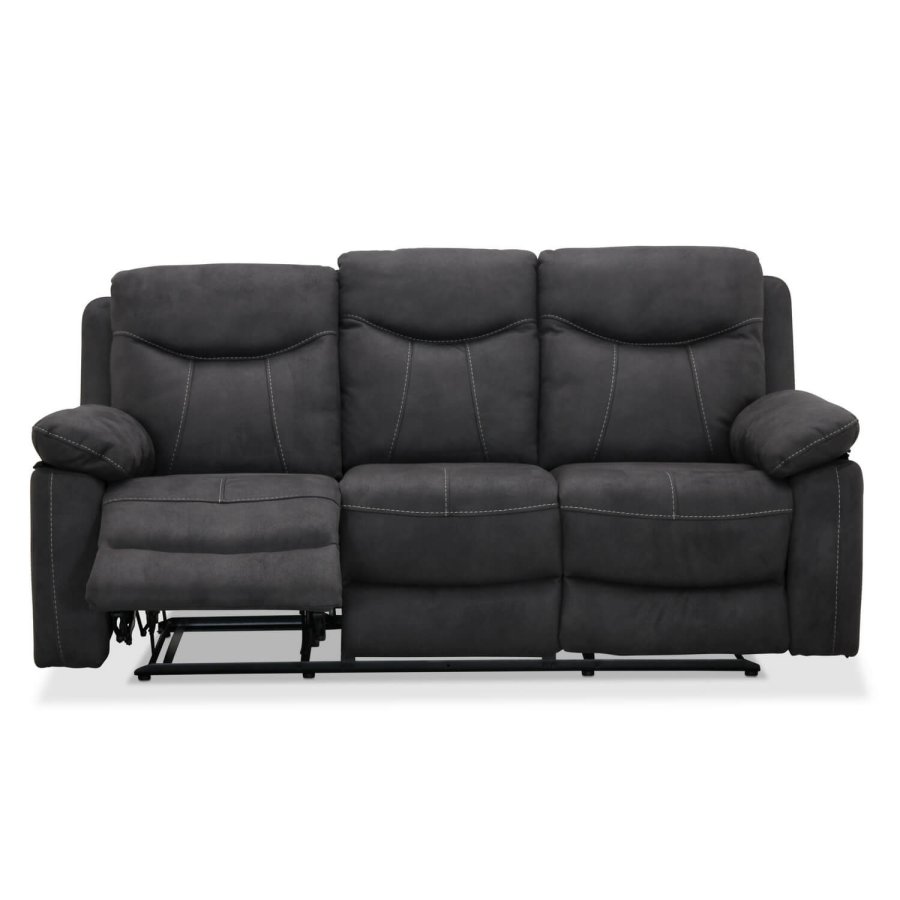 Boston recliner 3 personers Biograf sofa, gr stof
