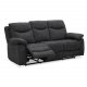 Boston recliner 3 personers Biograf sofa, gr stof