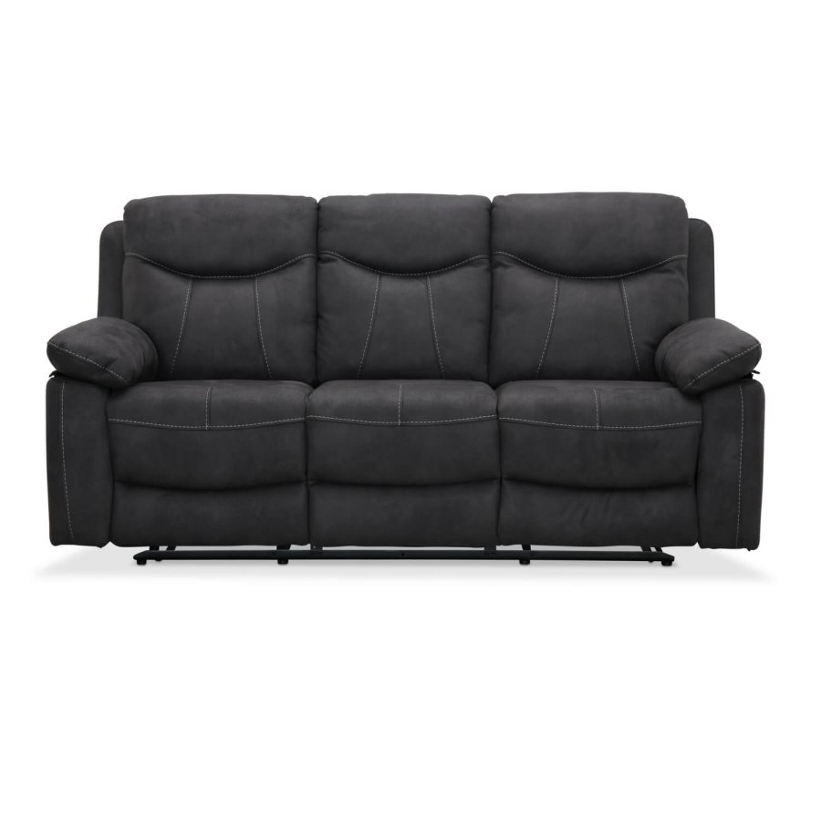 Boston recliner 3 personers Biograf sofa, gr stof