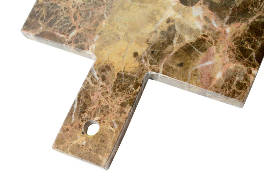 Skrebrt - brun marmor