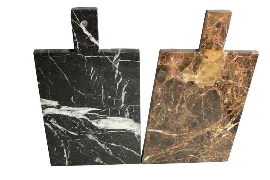 Skrebrt - sort marmor