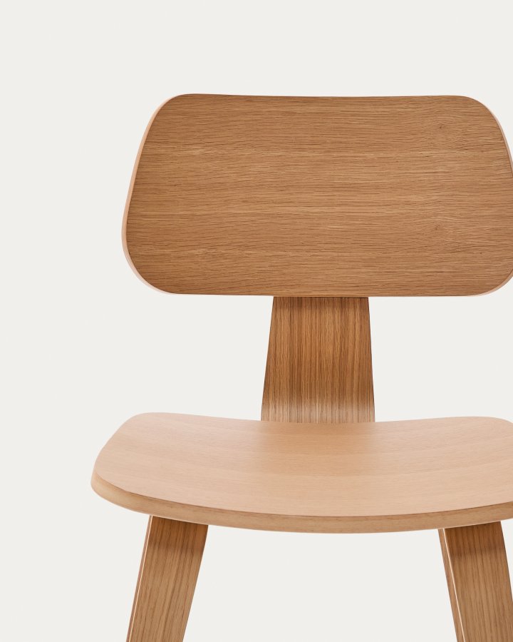 KAVE HOME Gena spisebordsstol - natur egefinér