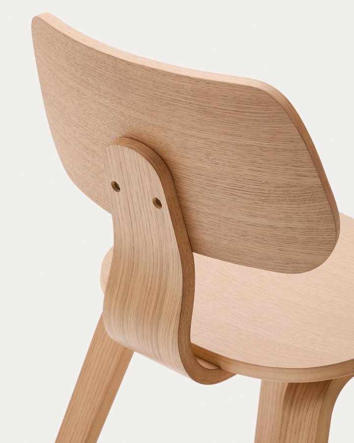 KAVE HOME Gena spisebordsstol - natur egefinér