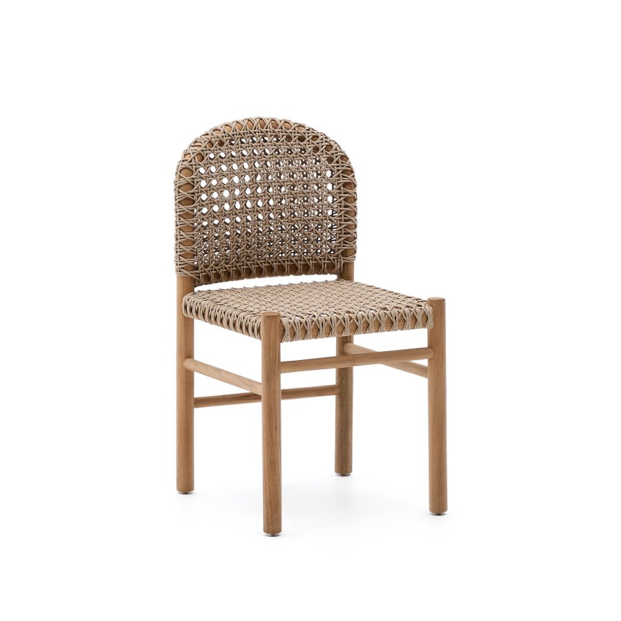 KAVE HOME Tavira udendrs stol i massiv teaktr