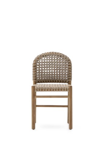 KAVE HOME Tavira udendrs stol i massiv teaktr