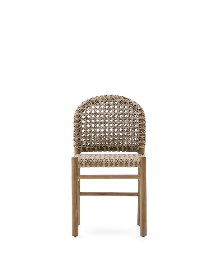 KAVE HOME Tavira udendrs stol i massiv teaktr