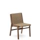 KAVE HOME Itani stol i FSC 100% massivt akacietr og syntetisk rattan