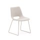 KAVE HOME Zahara stol i beige med stlben i beige finish